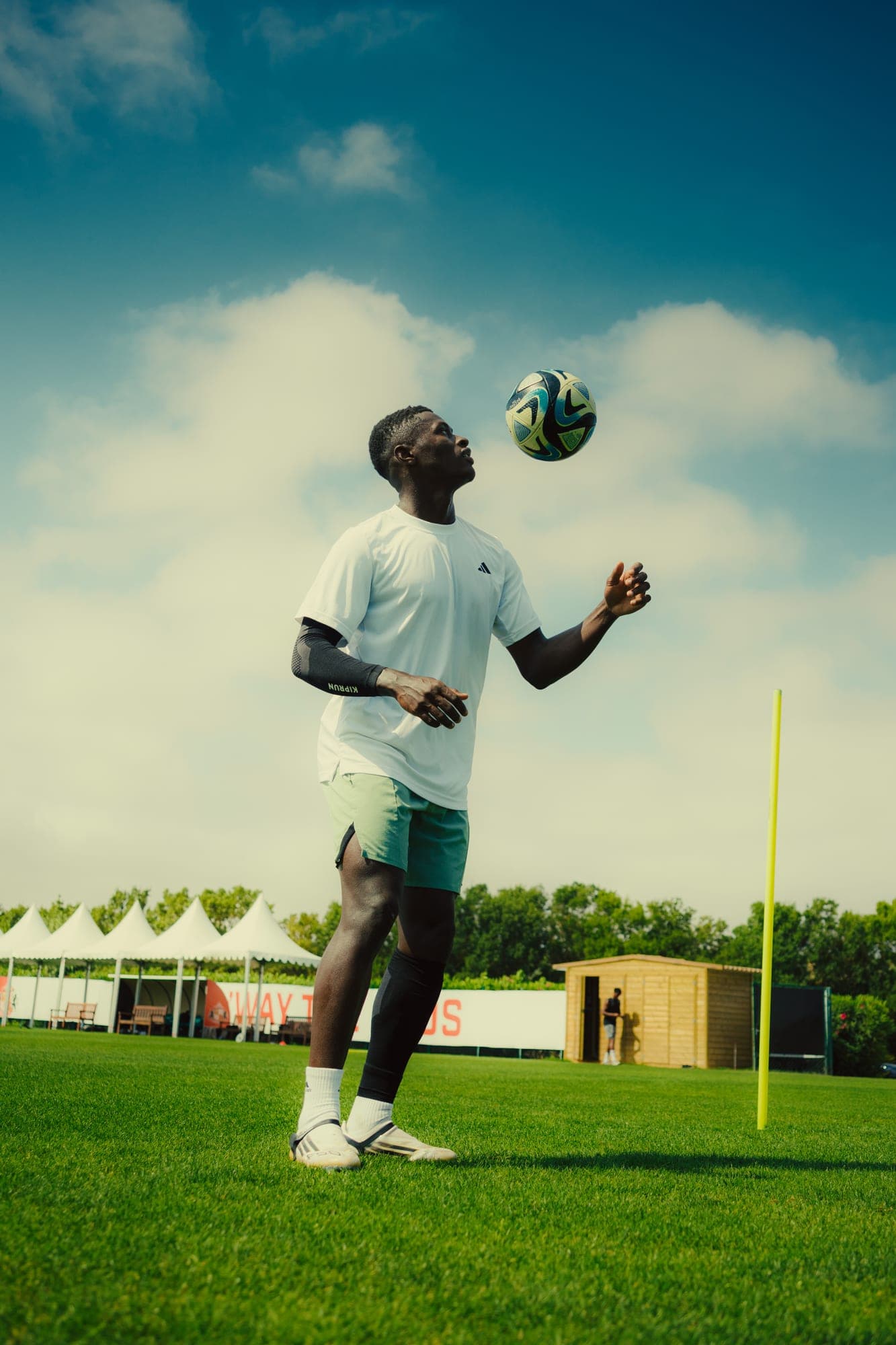 Footballer at Apex Football Performance Algarve session