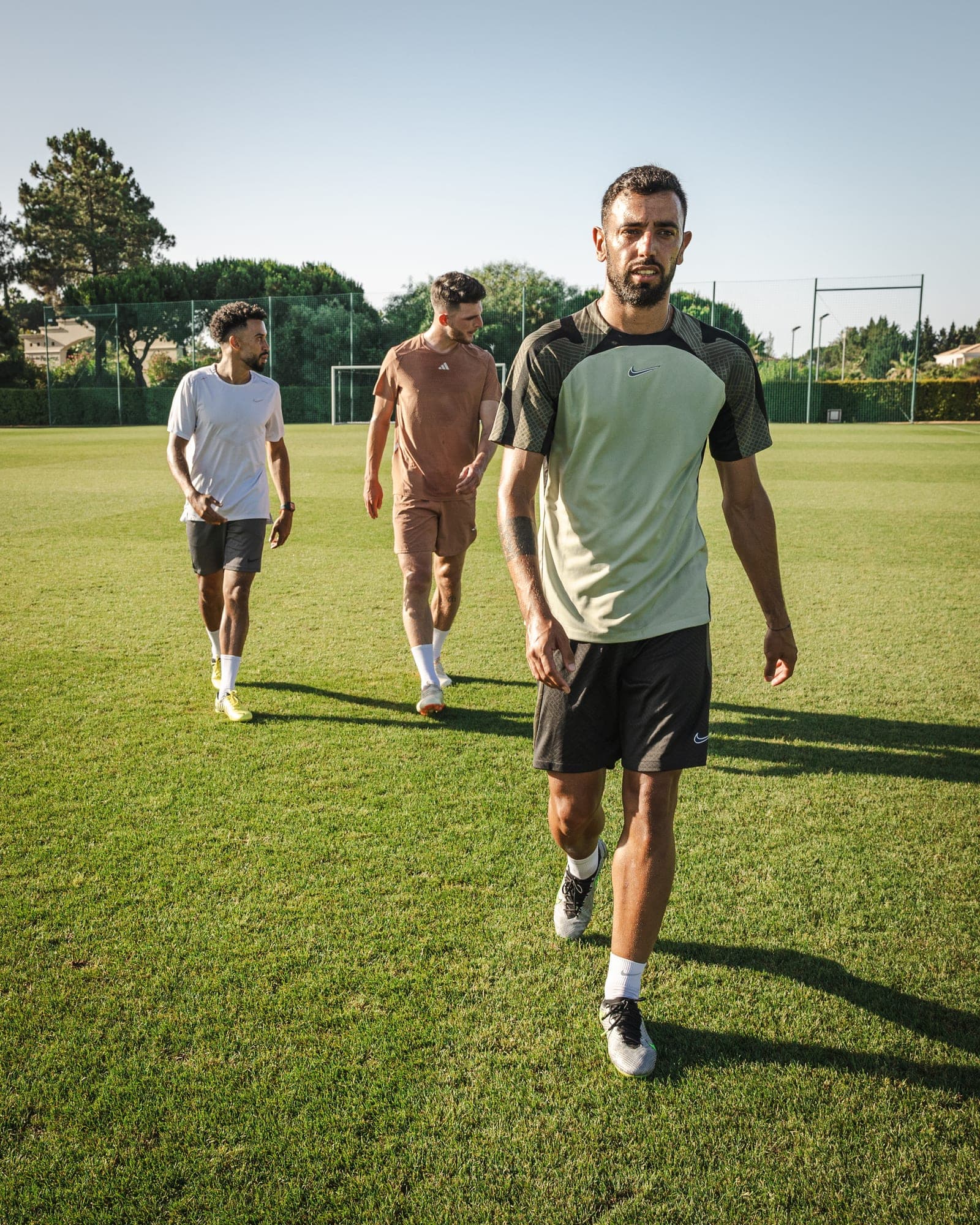 Elite professional footballer portrait at Apex Football Performance