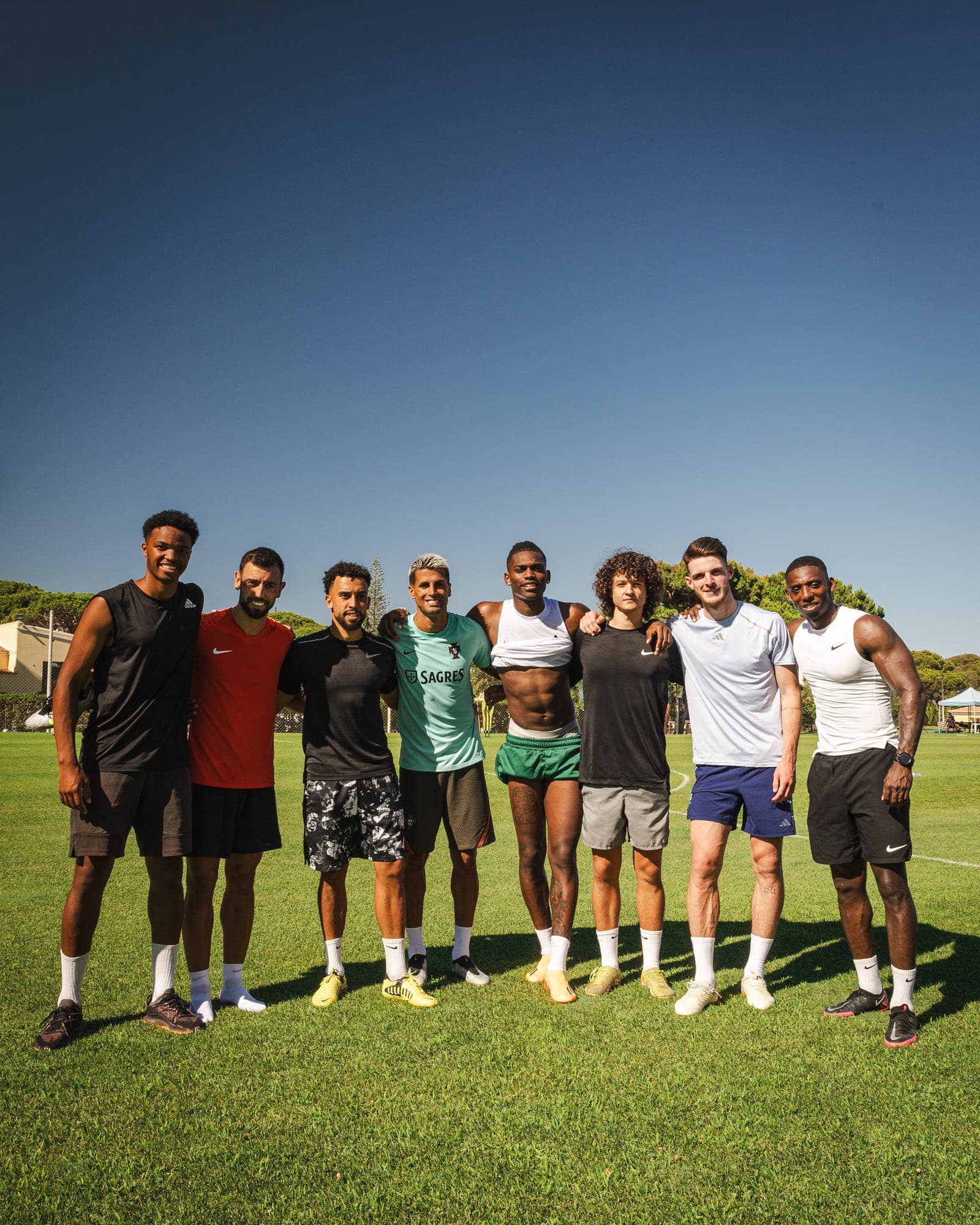 Athlete moment at Apex Football Performance Algarve session