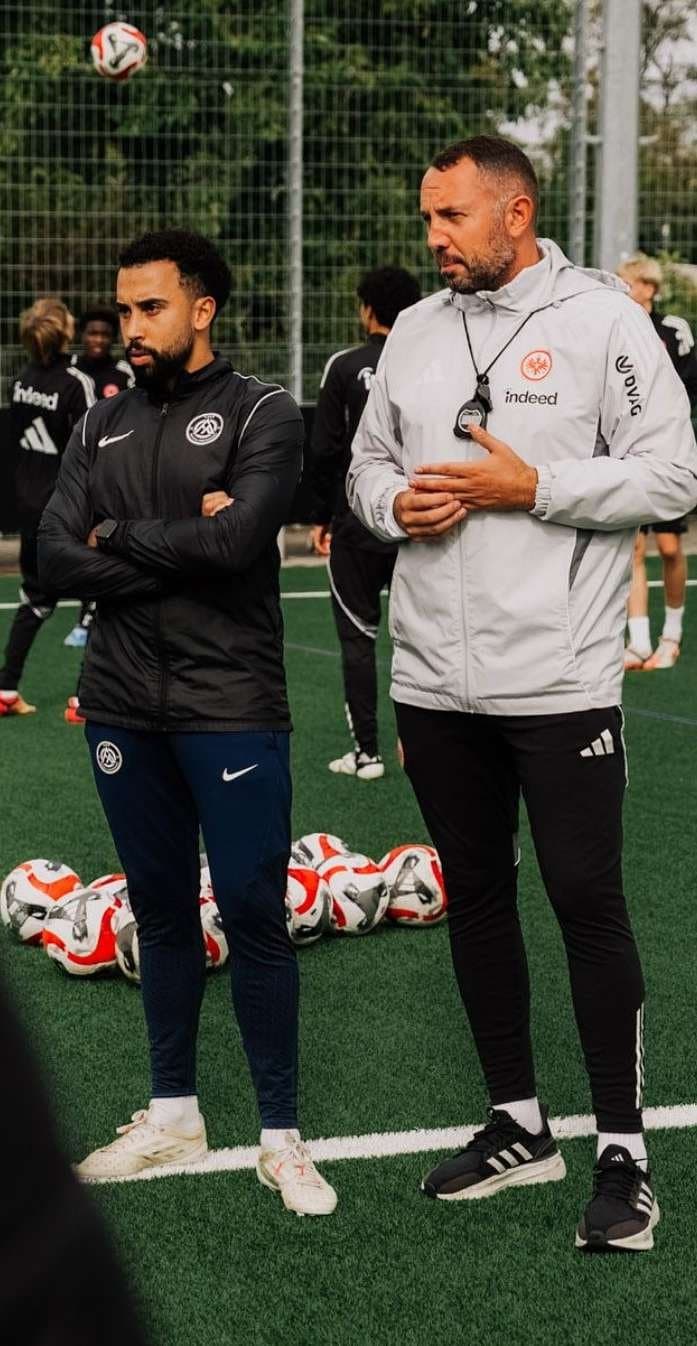 Apex coach at Eintracht Frankfurt training ground